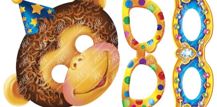 Printable Carnival Mask Set – Monkey, Glasses and Venetian Mask