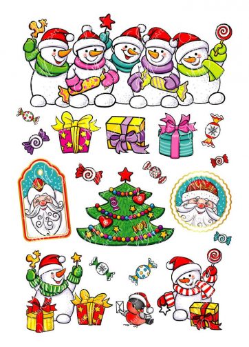 Set of NewYear vector clipart