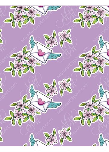 Spring seamless pattern