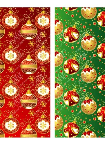 Set of 2 seamless patterns